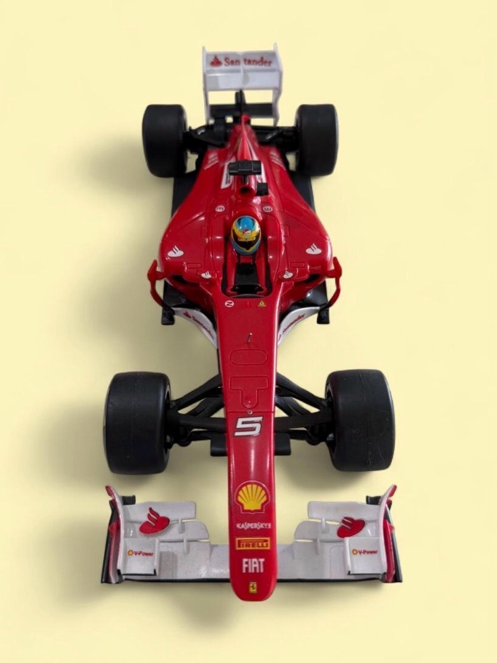 Ferrari F138 Formula One car driven by Fernando Alonso during the 2013 season.